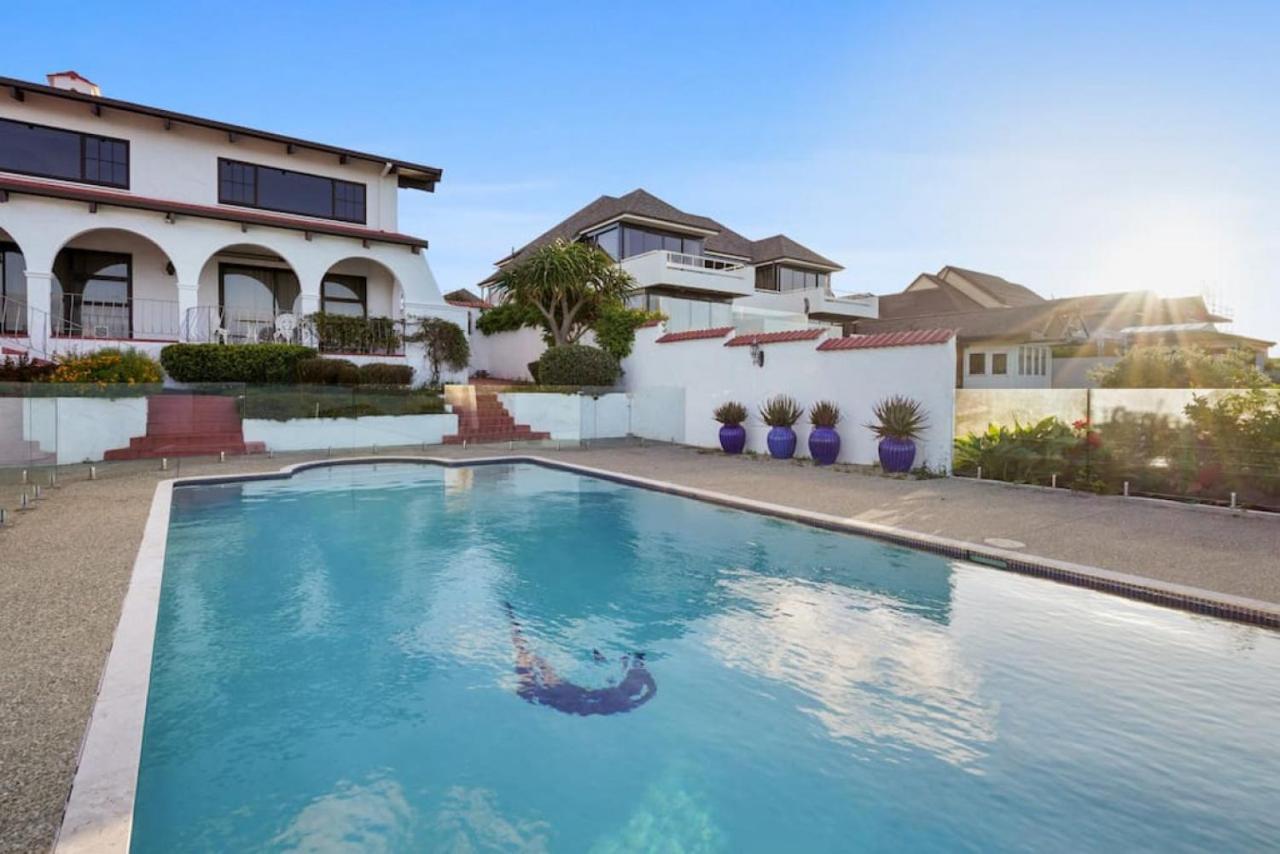 Magnificent Beachfront Mansion - Pool - Fireplace Auckland Ngoại thất bức ảnh